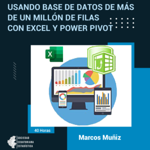Usando base de datos de más de un millón de filas con Excel y Power Pivot